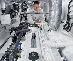 John Deere marine engine service