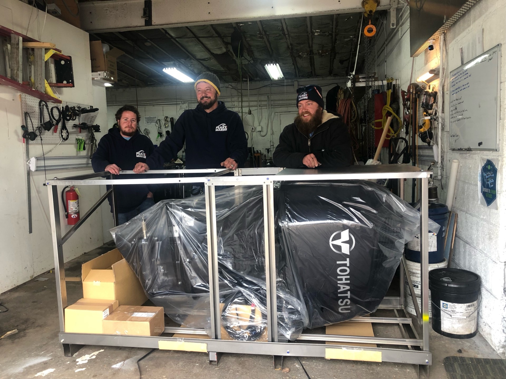 Peake Mobile Marine crew
